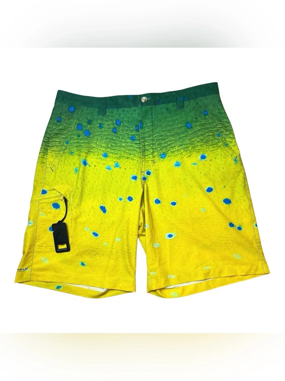 Columbia Men’s PFG Omni Shield Fishing Shorts Size 36 W/ Bottle Opener